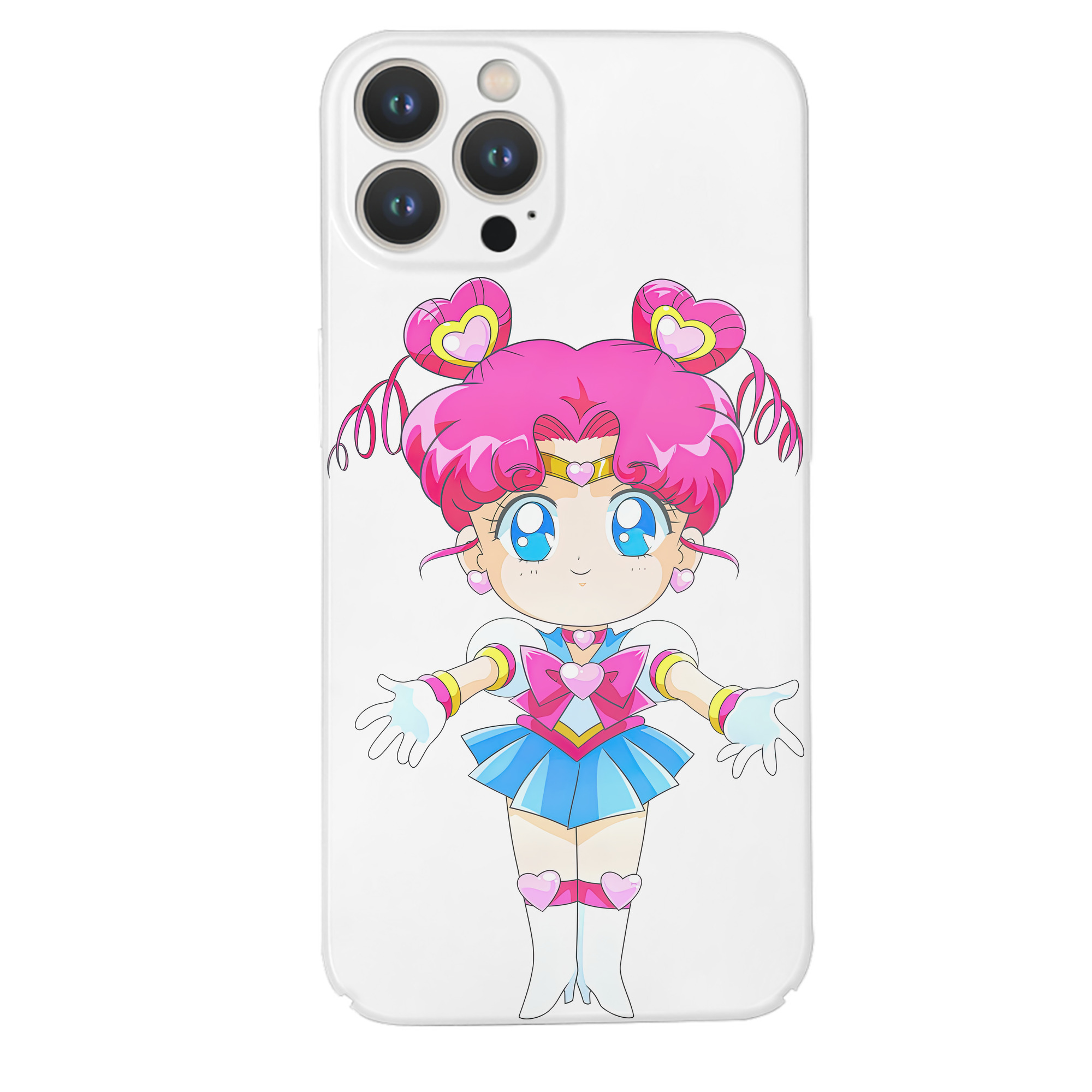 （画像用） 美少女戦士セーラームーン ちびうさ Sailor Moon Chibiusa Tsukino Usagi Small Lady Serenity 【iPhone 14シリーズ対応】ハードケース